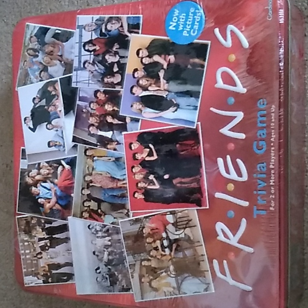 Friends trivia game.